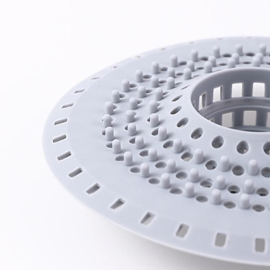 Filter Sink 1Pcs Shower Drain Hair Catcher Drain Cover Bathroom Tub with Suction Cup Silicone Sink Strainer Floor Drain Stopper