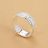 Men's Rotatable Thai Silver Ring - Pure Silver, Trendy, Decompression, Creative Design