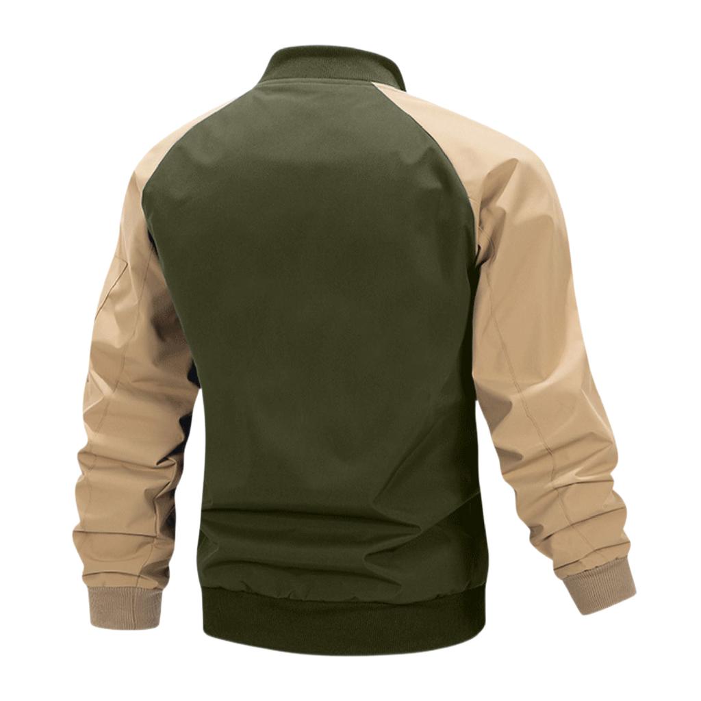 Męska luźna kurtka modna kurtka z wieloma kieszeniami