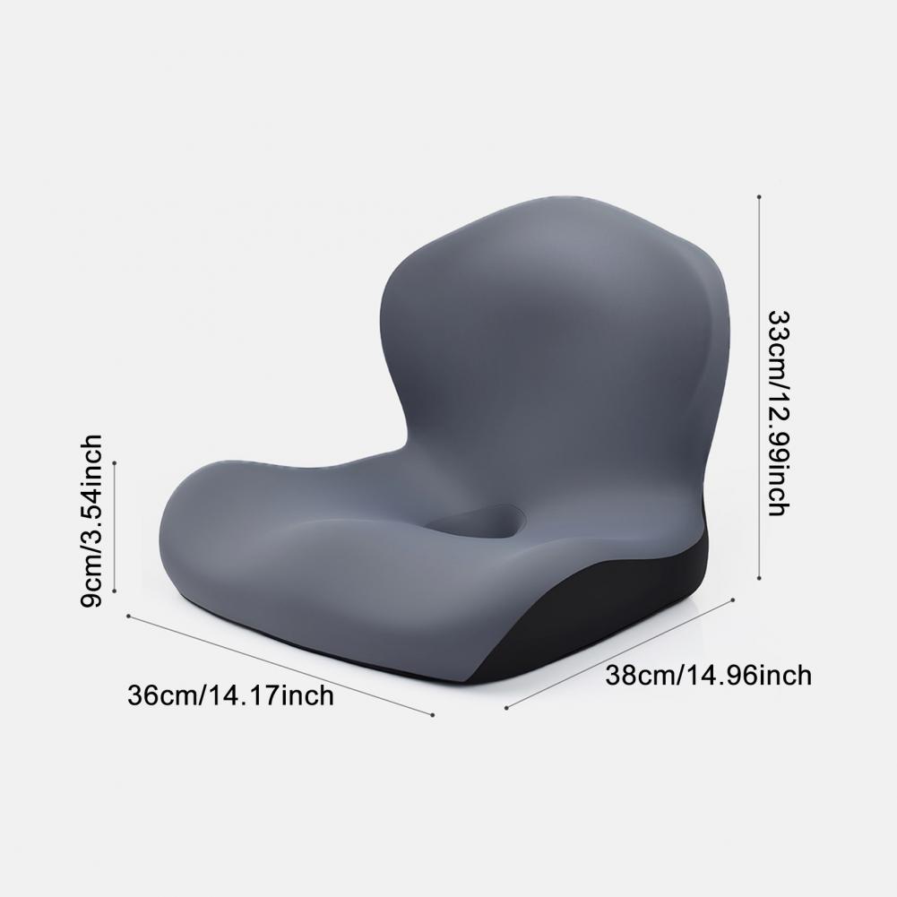 Car Seat Cushion for Long Drives Ergonomic Seat Cushion Ergonomic Memory Foam Seat Back Cushion Set for Pressure Relief