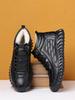 First Layer Cowhide European Wool Winter Velvet Warm Thickened Casual High Top Cotton Leather Shoes Snow Boots