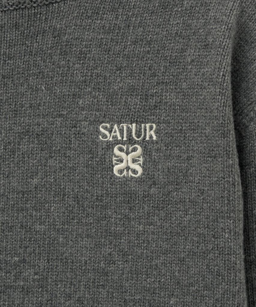 Seteo (W) Classic Turtleneck Knit Charcoal