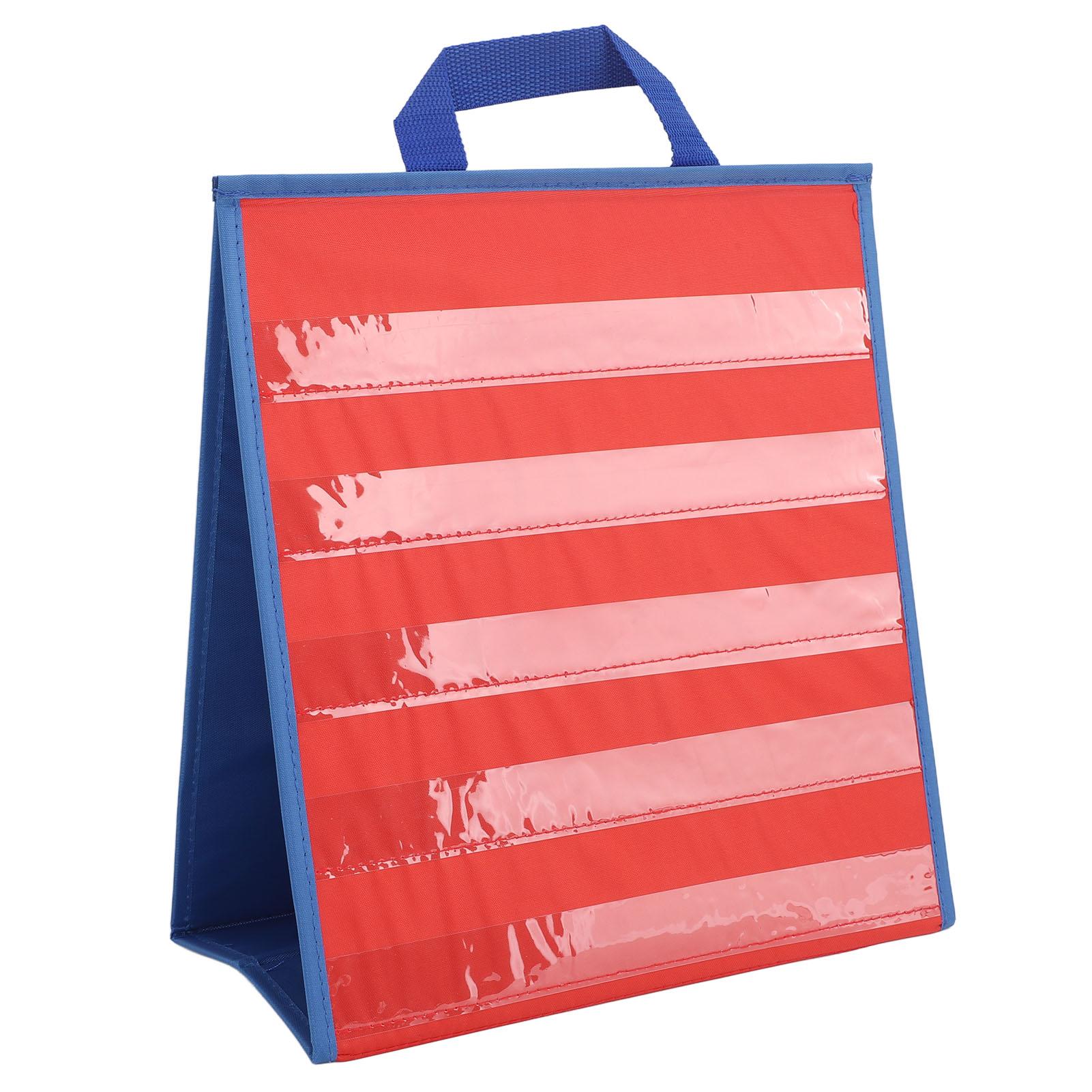 Прозрачный настольный обучающий карманный плакат Складной двусторонний самоподдерживающийся карманный плакат по математике