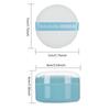 Baby Puff Cool Body Prickly Heat Powde Sub-Bottling Portable Empty Storage Box Container Face Power Makeup Tool