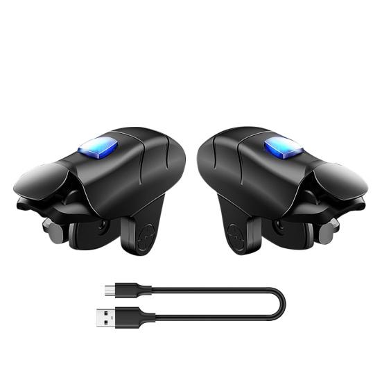 2Pcs Game Controller High Sensitivity 30 Shots/S Fast Free Shooting Key Aim Button