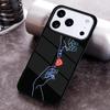 Hand Holding Moon Finger Heart Phone Case for iPhone 17 16 15 Pro Max Air 14 13 12 11 Plus Shockproof Cover