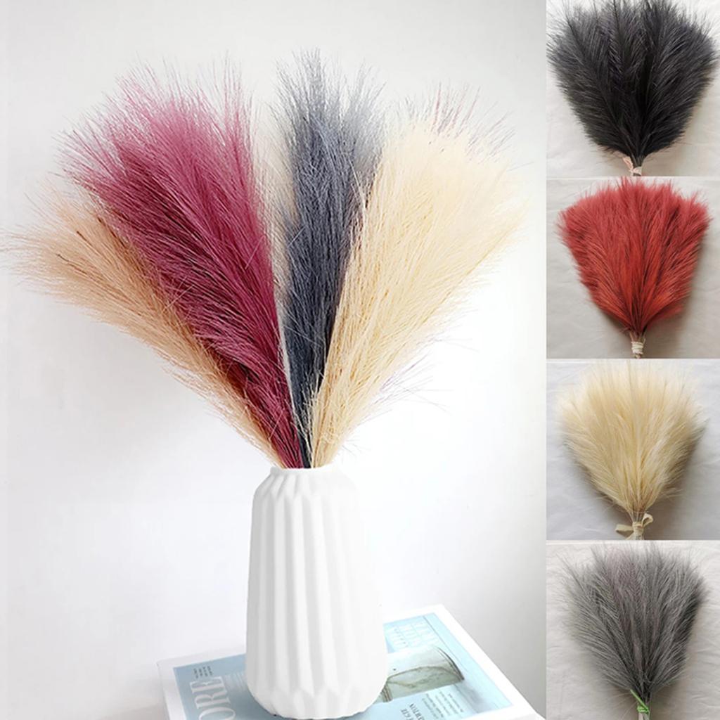 Artificial Pampas Grass, Simulated Feathers, Wedding Props, Gardening Simulated Decorations, Feathers 10pcs