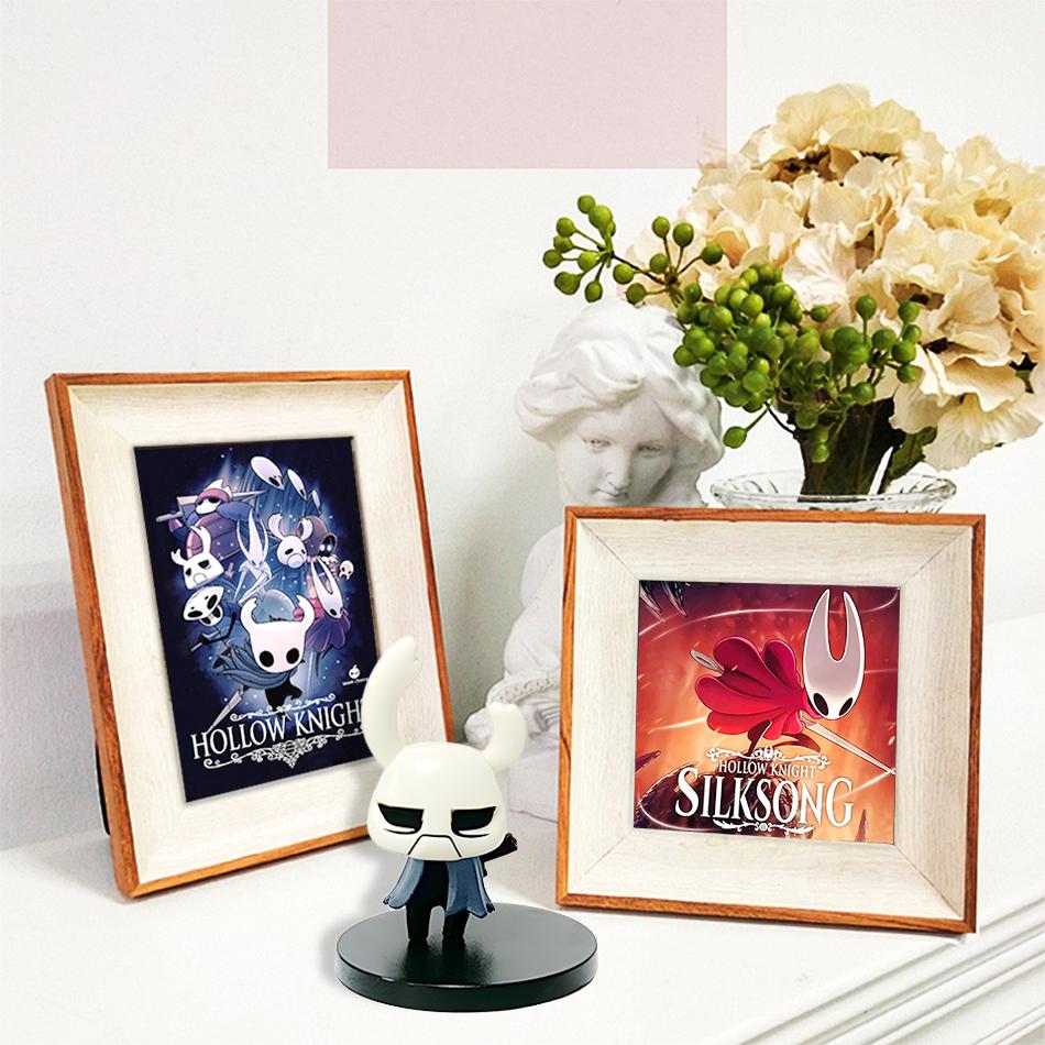 6pcs/Set Hollow Knight Figure Toys Silk Song The Knight Hornet Zote Grub Figurine Collection Figure Model Doll