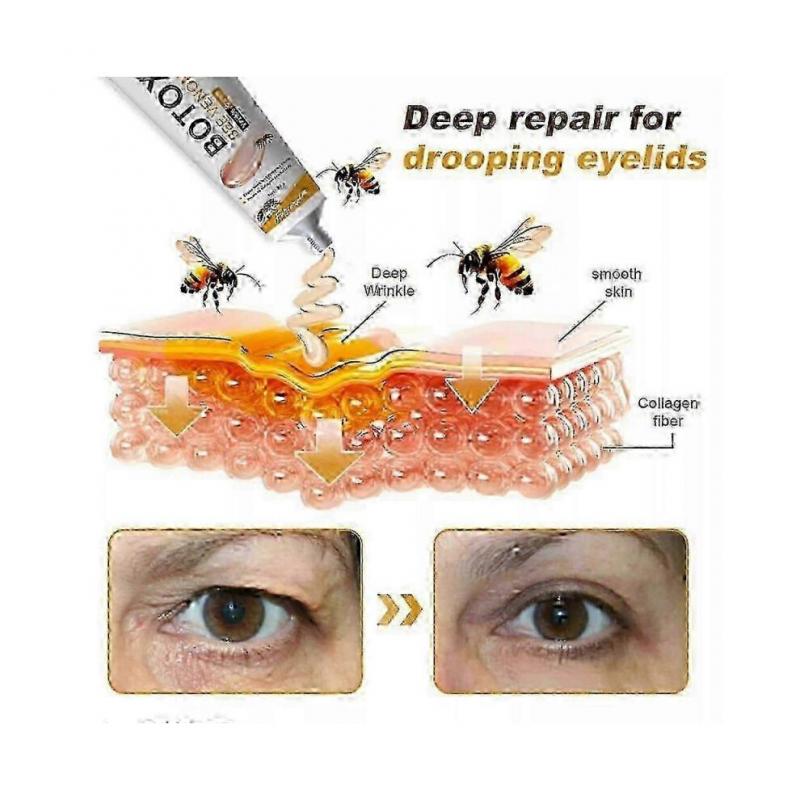 3x Bee Venom Wrinkle Removal Cream, Bee Venom Anti-Wrinkle Firming Cream, Bee Venom Lifting & Recovery Cream for All Skin Types