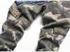 2023 Herren Slim Elastic Camouflage Color Block Skinny Jeans 3132