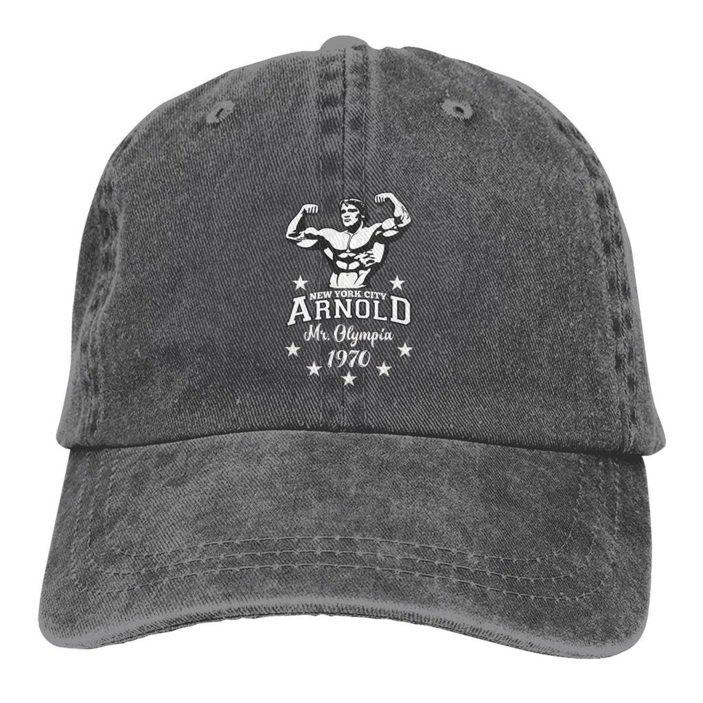 Cappellino da Baseball Mr Olympia Arnold Schwarzenegger Cappellini Vintage da Papà Arnold Schwarzenegger Cappellini Unisex Regolabili per l'Outdoor