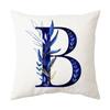 1pcs Creative LED Light Alphabet Series Cushion Cover Simple Home Sofa Valentine’s Day Decorative Throw Pillowcase