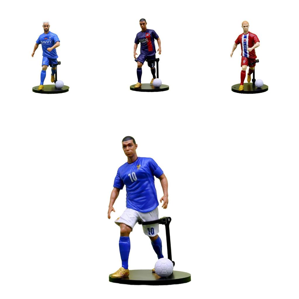19cm PVC Fußballstar Figur Sammlerstück Perfektes Geschenk Für Fußballfans Und Heimdekoration