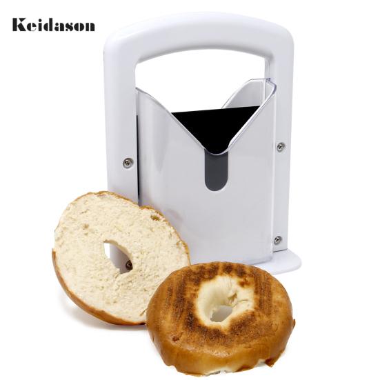 

Практичное острое лезвие 3 цвета хлеб слайсер гильотина дизайн бублик тостов машина для резки кухни гаджет