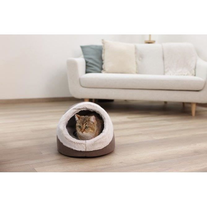 KERBL - Katzen-Iglu - JANA - 43 x 54 x 35 cm - Braun