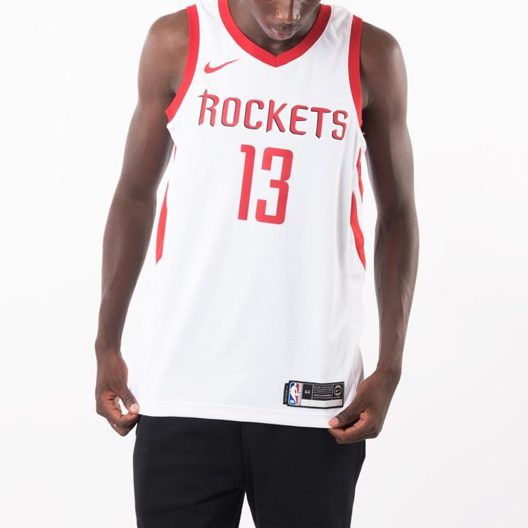 Nike NBA James Harden Association Edition Swingman Trikot Herren Oberteile Weiß 864419-100