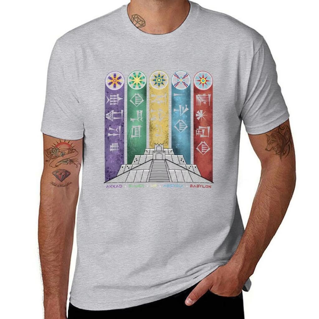2025 neues Ur Anunnaki T-Shirt Vintage-T-Shirts Vintage-Anime-Figuren für einen Jungen Herren-Designerbekleidung Hochwertig bequem