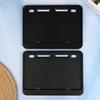 1/2/3Pcs Carbon Grain Resin License Plate Frame Hollow Solid Double-layer Motorcycle Car Frame