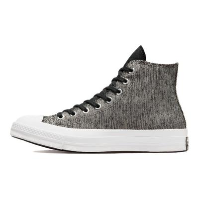Chuck 70 High Hybrid-Textur Unisex Sneaker Schwarz Weiß 171349C
