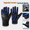 Full Finger Touchscreen Motorcycle Gloves - Fall Protection, Anti-slip, Wear-resistant, Breathable for Outdoor Sport Riding (Spring & Autumn)
