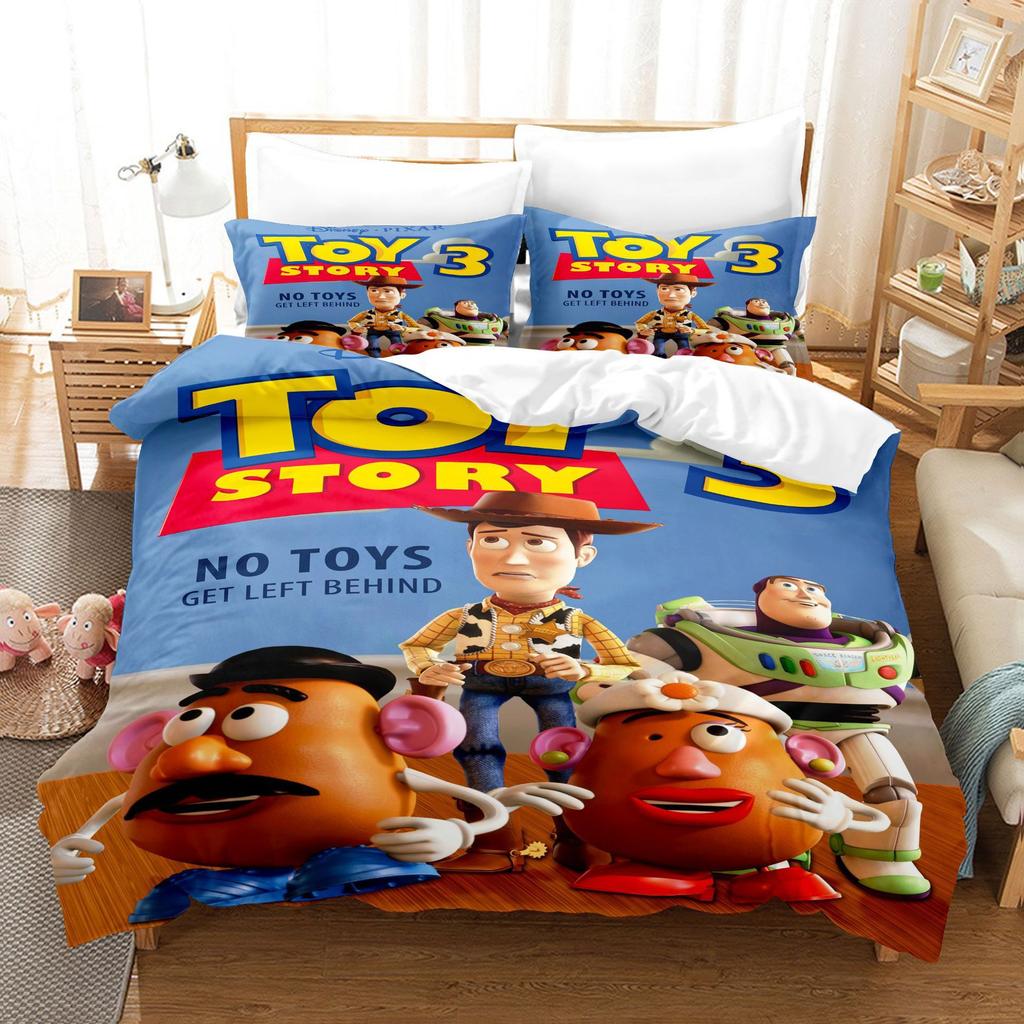 Printed Three-Dimensional 3D Digital Home Textile Three-Piece Children'S Home Textile Kit