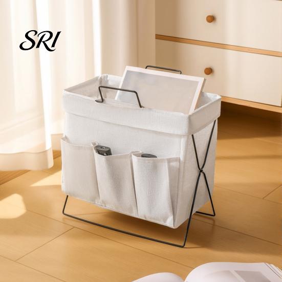 Loose Items Organizer Storage Basket Foldable Dirty Laundry Multipurpose Dormitory Solution Strong Load-Bearing for Clothes Groceries Snacks