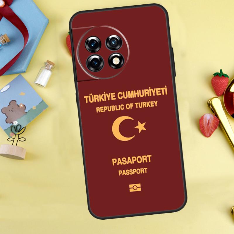 Turkey Flag Case For OnePlus 10 Pro 8 9 11 Ace 8T 9R 10R 10T OnePlus Nord CE 2 3 Lite 2T N10 N20 Cover