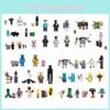 Steve Figures Him Building Blocks Toys Bricks Children Gifts Birthday Toy