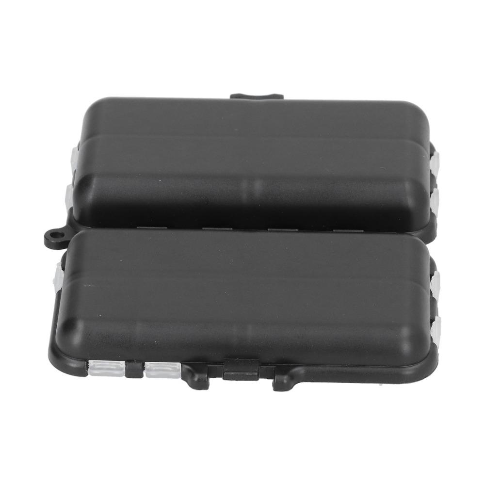 2PCS Double Sided Fishing Rigs Box 9 Compartments Fishing Bait Box  Lure Accessories