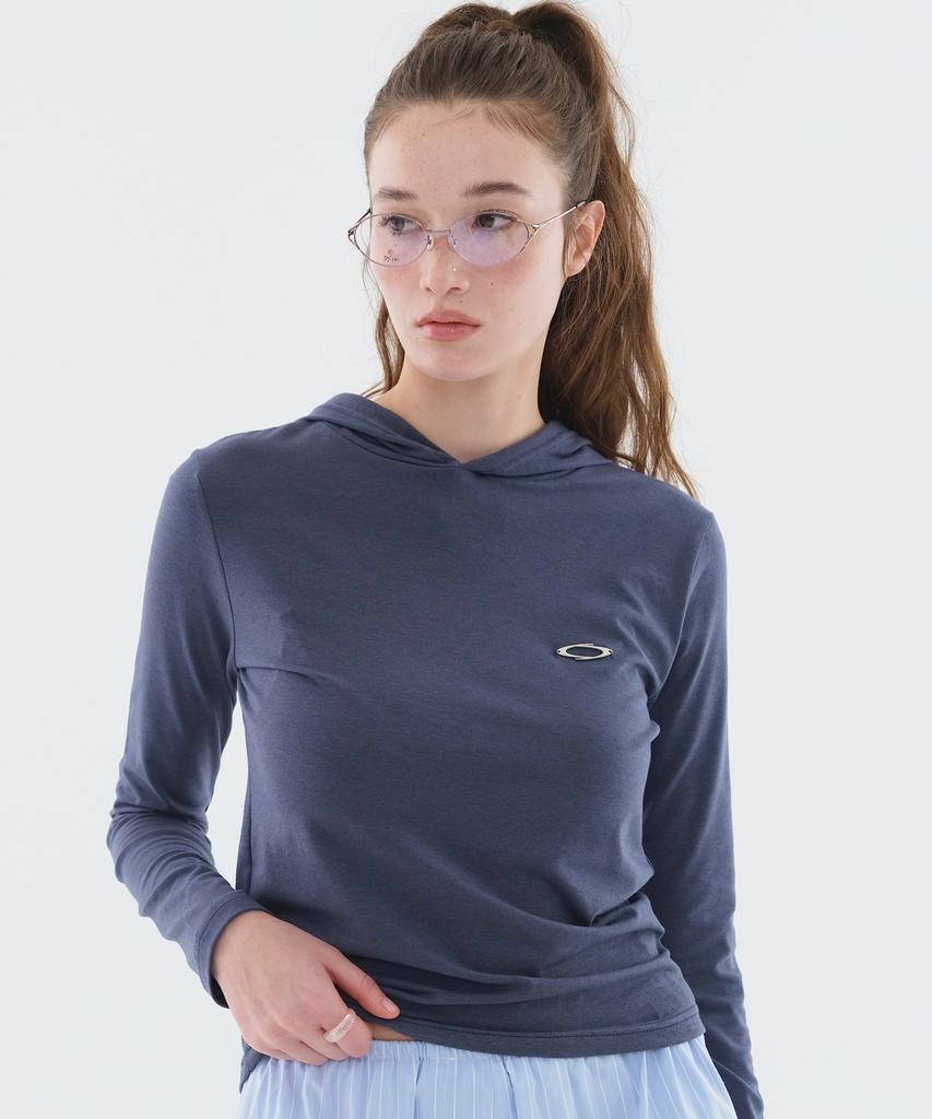 NOIAGO Noi1594 Spandex Hooded Long Sleeve (Navy)