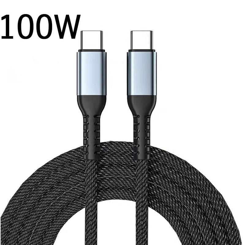 PD 100W 60W USB C To USB Type C Cable Fast Charge Data Cable For Huawei Samsung Xiaomi Macbook iPad Data Line Type C To Type C