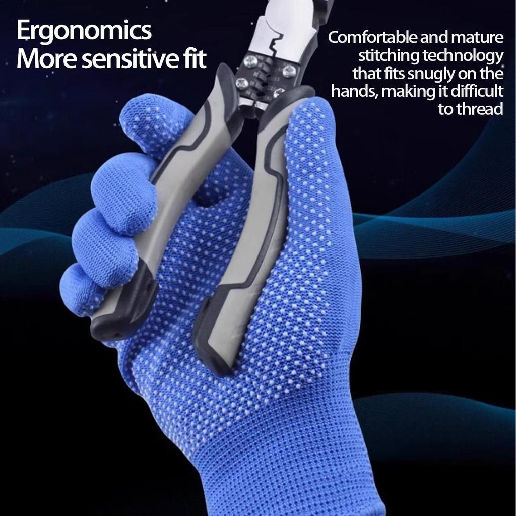 Newcomer Special: Nylon Anti-Slip Wear-Resistant Dotted Work Gloves