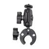 Portable Double Head Mount for Bike Cameras Enabling Flexible Adjustment Shockproof Design and Quick Setups