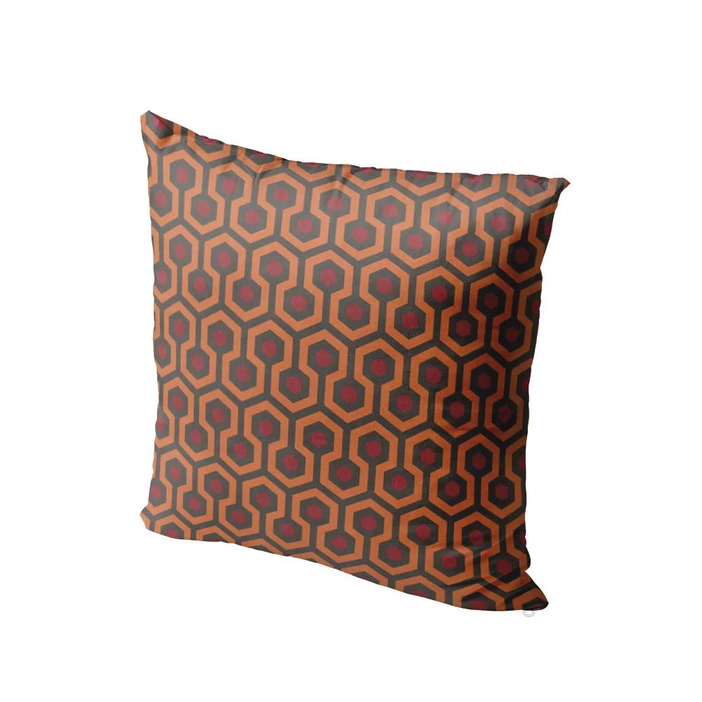 

New Style Sofa Pillowcase Cushion Cover Funny Lattice Print Two Direction Short Plush Body Pillow Case Bedroom Home Decor 45x45 12x12Inch