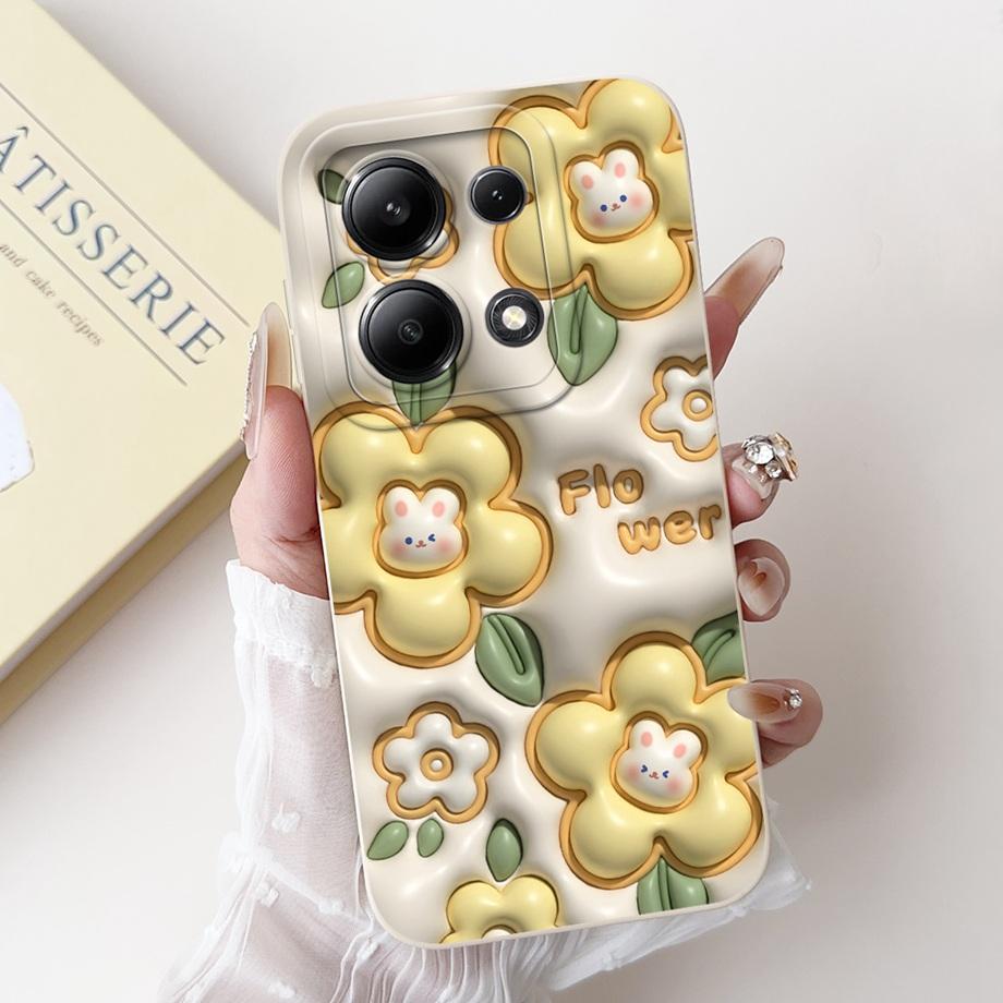 Für Xiaomi Redmi Note 13 Pro Plus Handyhülle Weiche Matte Silikon Hülle Redmi Note 13 Pro Note13 4G 5G Funda Cartoon Rückseite