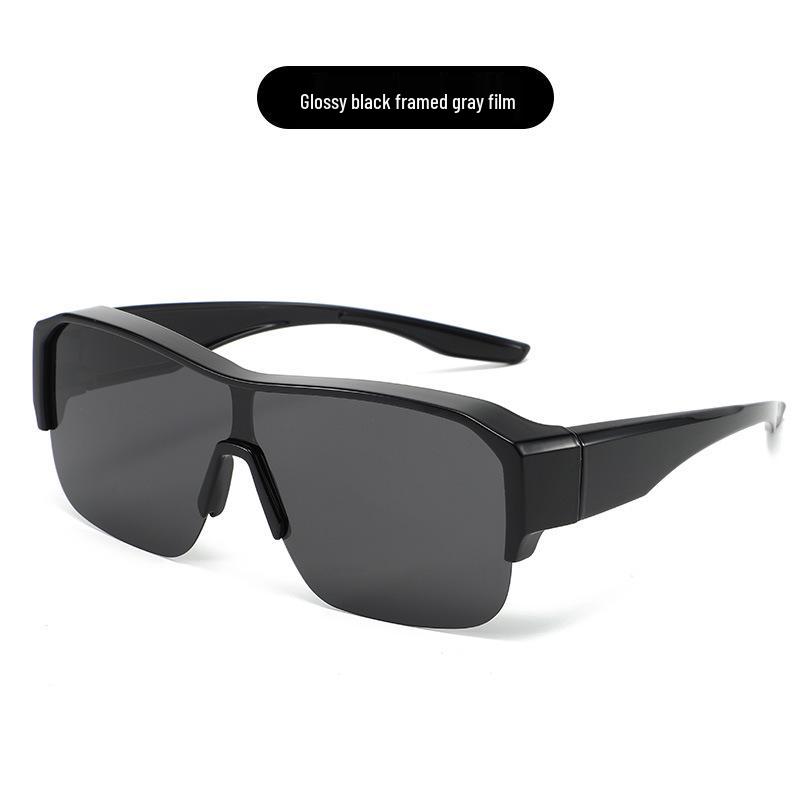 25 New Half-frame Windproof Cycling Sunglasses - Outdoor Sports Goggles P597