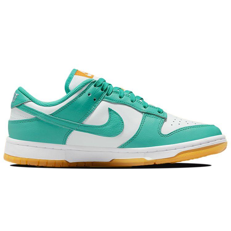 Nike Dunk Low Teal Zeal Women Sneakers White Washed-Teal Kumquat DV2190-100
