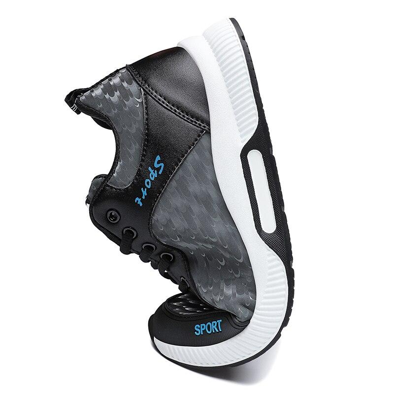 Yeinshaars Men Elevator Shoes Height Increase Shoes For Men Hidden Wedge Shoes Insole 6cm Water Proof Soft Sneakers Men Footwear