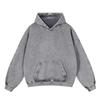 Acid Wash Cotton Hoodies Old School Vintage Streetwear Kapuzenpullover Herren Damen Hip Hop Kleidung