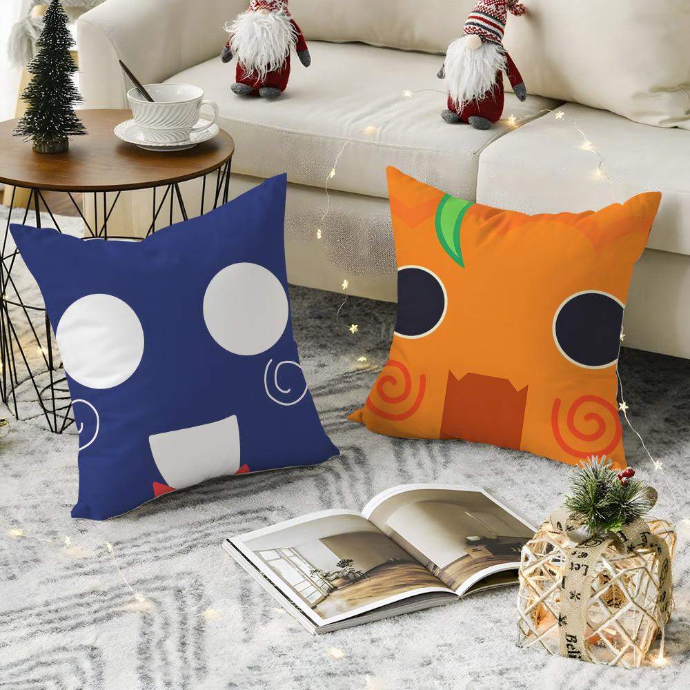 Bfdi B-Battle For Dream Island 3 Pillow Case Natural Linen Pillow Case Double-Sided Decor Sofa Pillowcase Home Decor