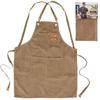 Tied kitchen apron