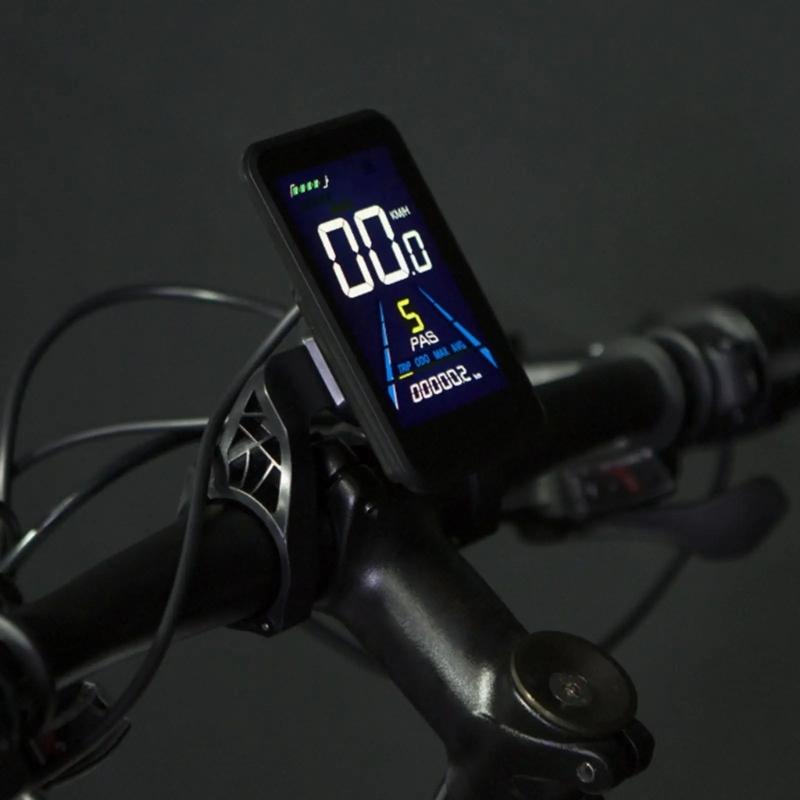 Easyy Install Electric Bike Dashboards Conversion Speedometers Battery Level Monitor Instrument Motorbike Conversion Part