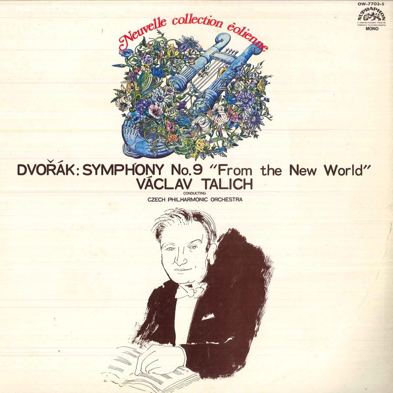 

LP Record VACLAV TALICH/CZECH PHILHARMONIC OR - Dvoak/Symphony No.9 from The New W OW7703S COLUMBIA 1977 Japan Obi Classical Used