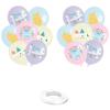 Easters Cake Decoration Cake Toppers Decorative Balloons Cake Decors Hanging Banners Suitable for Festival Occasion