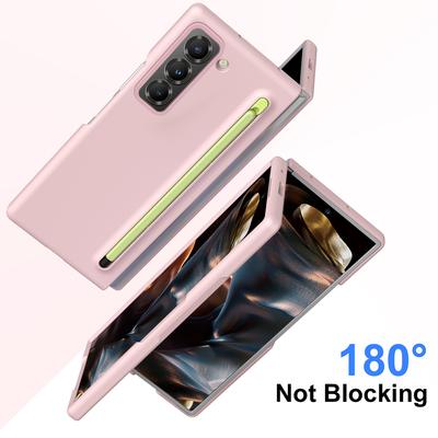 PC Phone Case for Samsung Galaxy Z Fold Special/Z Fold 6 Slim/W25 Mobile Cover with Tempered Glass Film and Stylus