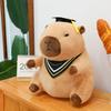 Dr. Capybara Kapibara Doll Doll Hat Plush Toy Ragdoll Graduation Souvenir Gift
