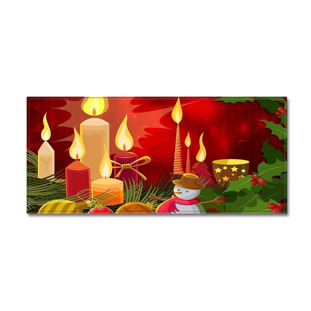 Christmas Kitchen Sand Carpet Doormat Long Floor Mat