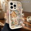Phone Case: 2D Flat, Suitable for iPhone 18, 17, 16, 15, 14, 13, 12 Pro Protective Case, Winter Christmas Snow Village, Perfect Holiday Gift for Chris