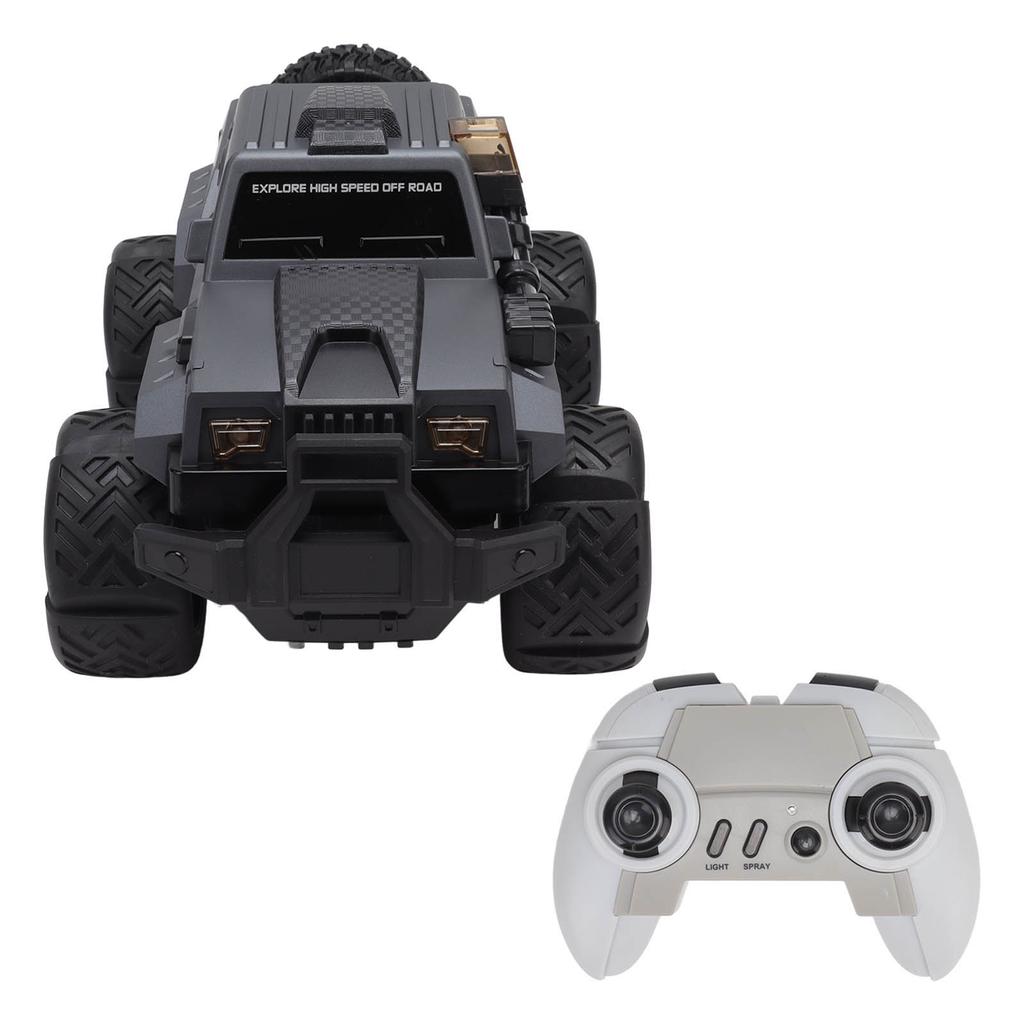 116 RC Car 2.4GHz Remote Control Climbing Car With Spray and Light Off Road Trucks Toys For Kids
