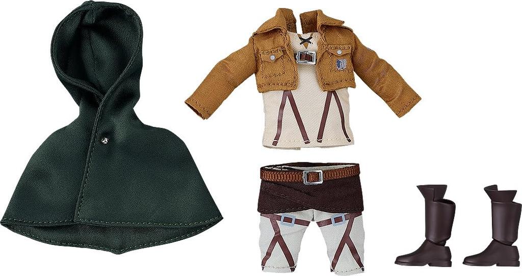 GOOD SMILE COMPANY Nendoroid Doll Attack on Titan Outfit Set Eren Yeager